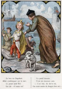 ,,Der gute König Dagobert''. Ausgabe J. Hetzel. Um 1880, Abb. 01