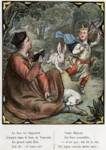,,Der gute König Dagobert''. Ausgabe J. Hetzel. Um 1880, Abb. 02