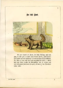 1865 Paul Alverdes: Schlupp, der böse Hund, Abb.02