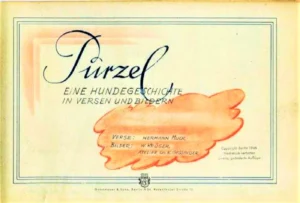 1946 W. Krüger & Hermann Muck: Purzel - Eine Hundegeschichte in Versen und Bildern 02