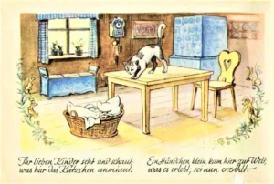 1946 W. Krüger & Hermann Muck: Purzel - Eine Hundegeschichte in Versen und Bildern 03