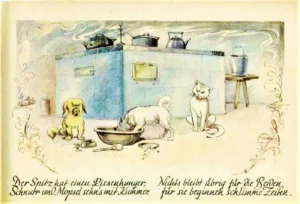 1946 W. Krüger & Hermann Muck: Purzel - Eine Hundegeschichte in Versen und Bildern 04
