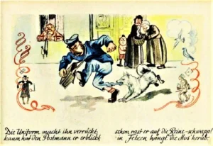 1946 W. Krüger & Hermann Muck: Purzel - Eine Hundegeschichte in Versen und Bildern 06