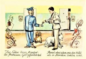 1946 W. Krüger & Hermann Muck: Purzel - Eine Hundegeschichte in Versen und Bildern 07