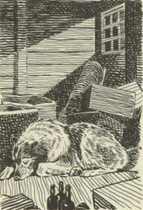 1956 G. W. Barrington: Jan - The Story of a Dutch Barge Dog 03