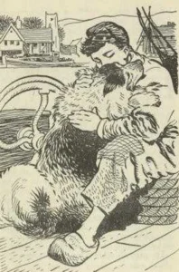 1956 G. W. Barrington: Jan - The Story of a Dutch Barge Dog 05