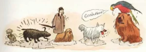 1978 Hans Traxler: Fünf Hunde erben 1 Million 03