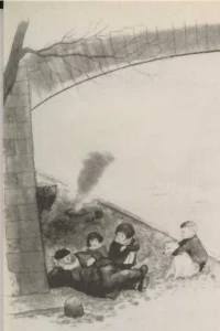 1990 Natalie Savage Carlson, The Family Under the Bridge 02