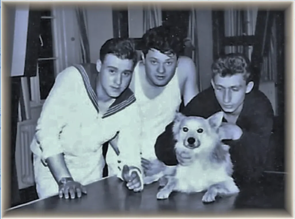 Bordhund Berry, Schnellboot ,,Geier”, 1963