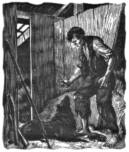 Holzstich aus: Die-Spitzin
(Marie von Ebner-Eschenbach)