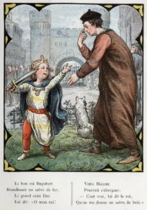 ,,Der gute König Dagobert''. Ausgabe J. Hetzel. Um 1880, Abb. 03