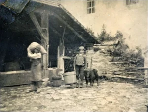 Knechte am Hof Groiß, ca 1930
© Fam. Timpl