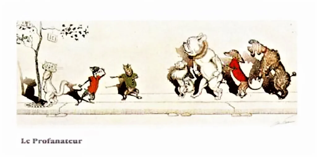 O'Klein, Boris(1893 - 1985) JJJJ 2. ,,Le Profanatcur'' - Der Schänder
