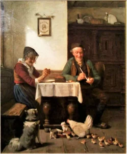 Plathner, Hermann (1831 - 1902) 1875 Alt und jung