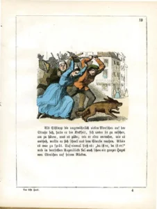 1865 Paul Alverdes: Schlupp, der böse Hund, Abb.15