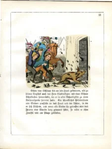 1865 Paul Alverdes: Schlupp, der böse Hund, Abb.17