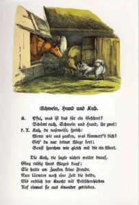"Schwein, Hund und Kuh"