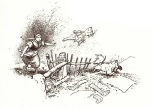 Grimms Märchen S. 181 Der Frieder und das Katerlieschen